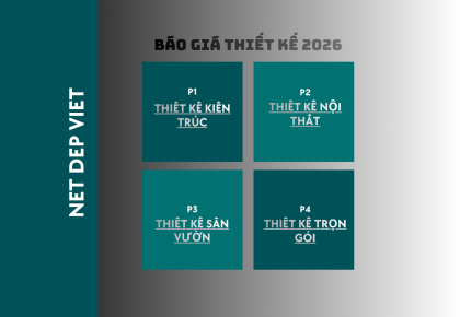 BÁO GIÁ THIẾT KẾ NÉT ĐẸP VIỆT 2026