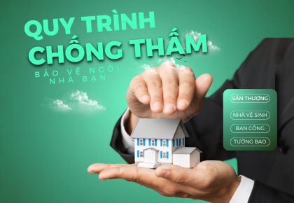 Nỗi Lo Thấm Sân Thượng, Tường Và Nhà Vệ Sinh 