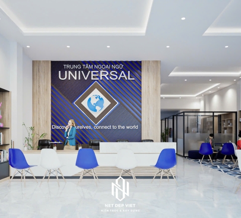 Thiết kế cải tạo Văn Phòng Trung Tâm Anh Ngữ