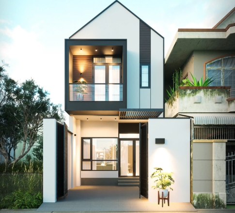 MẪU NHÀ PHỐ NHỎ XIN - XUÂN LỘC