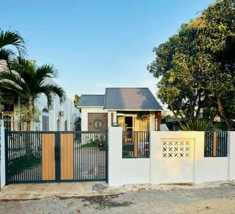 Thiết Kế - Thi Công Nhà Vườn Cấp 4 Nhỏ Xinh – Không Gian Sống Bình Yên  (1)