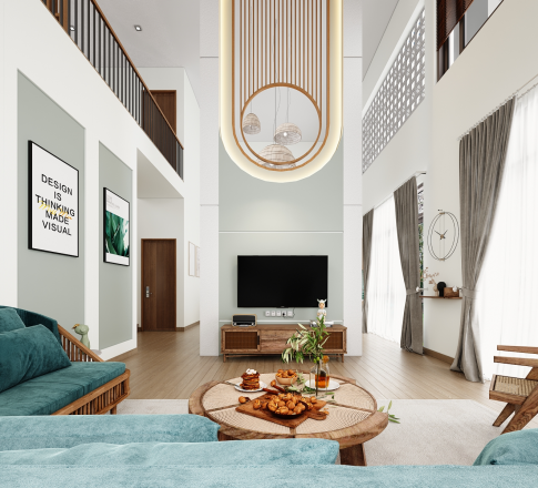 NHÀ MÁI LỆCH PHONG CÁCH ĐỊA TRUNG HẢI (1)