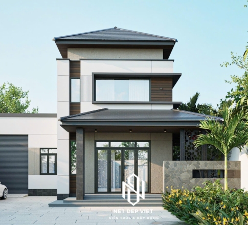 Thiết Kế Nhà Mái Thái Tại Bạc Liêu - Mẫu Nhà Nghỉ Dưỡng Hiện Đại