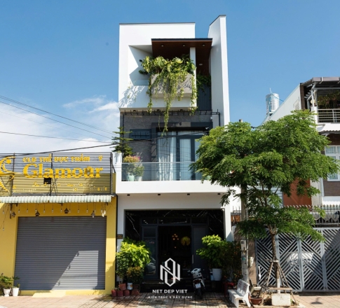 Cận Cảnh Mẫu Nhà Phố Xanh Đẹp Vừa Bàn Giao Tại Long Khánh